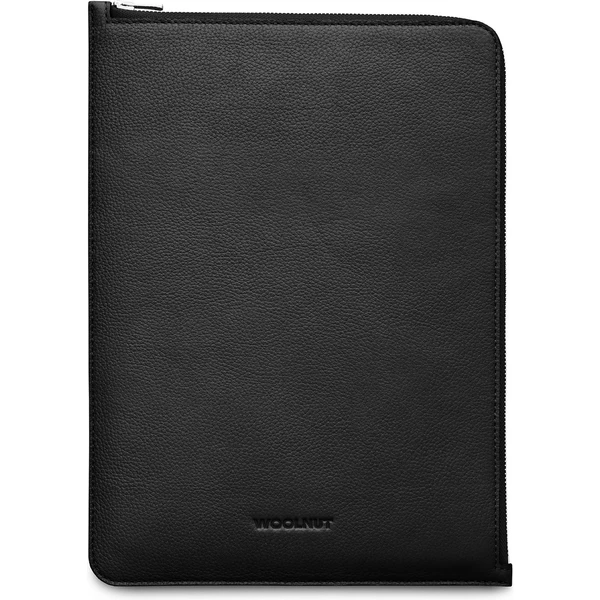 Woolnut Leather Folio kožené pouzdro pro MacBook Air 13"/MacBook Pro 14"/MacBook Pro 13" černé - Pouzdra - Obrázek LBG7000601