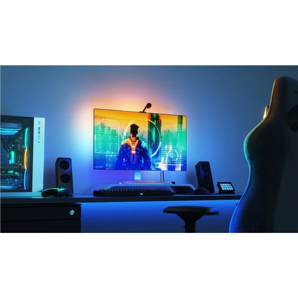 Nanoleaf 4D TV Screen Mirror + chytré LED pásky Starter Kit 4 metry pro televize až do 65'' / 165cm - Chytrá osvětlení - Obrázek LBK2000K01