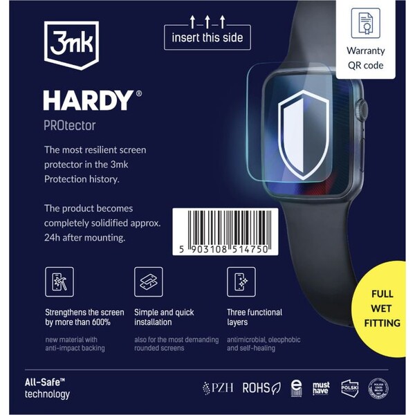 3mk All-Safe - AIO Hardy PROtector fólie pro hodinky