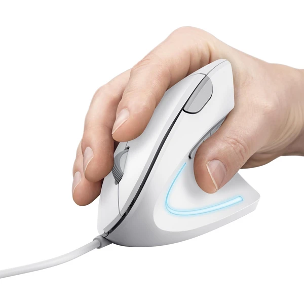 Trust Verto ergonomická myš bílá - Myši - Obrázek LD30000P01
