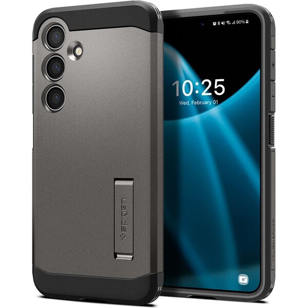 Spigen Tough Armor Samsung Galaxy S24 šedý