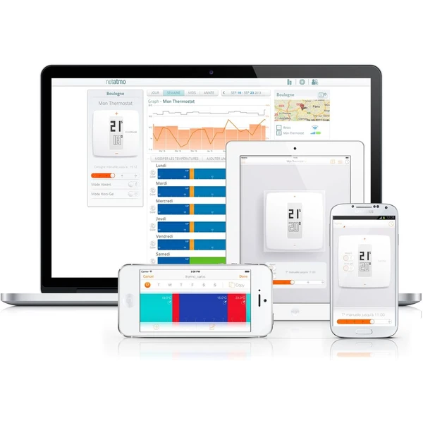 Netatmo Smart Thermostat chytrý termostat (Další) - Termostaty - Obrázek LD5A000101