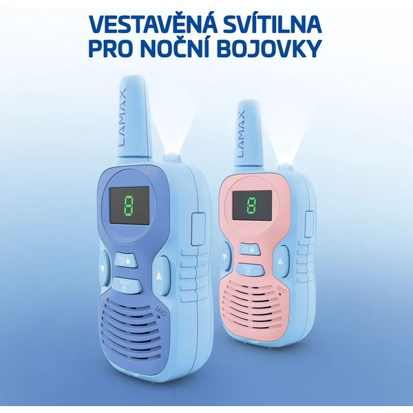 LAMAX TalkieKid1 vysílačky - Vysílačky - Obrázek LDAK000K01