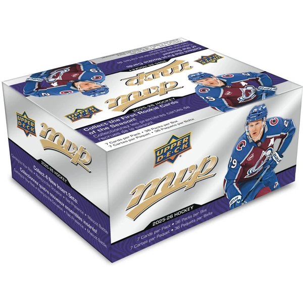 Hokejové karty 2025-26 Upper Deck MVP Hockey Retail Balíček - Hokejové karty - Obrázek LDUG000K01