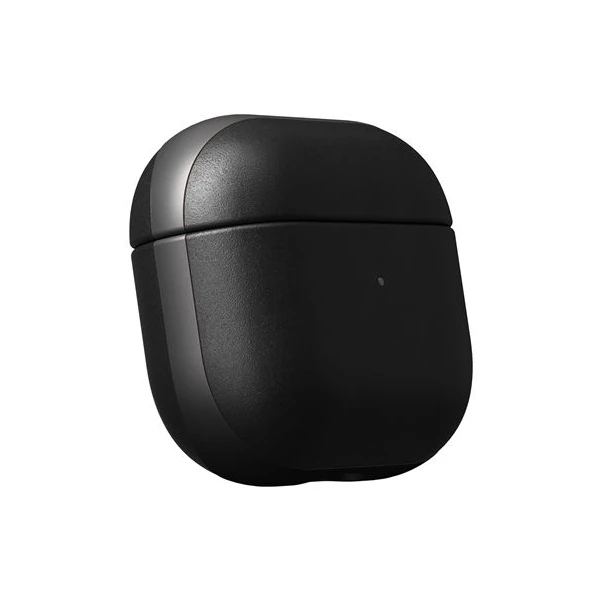 Nomad Modern Leather pouzdro pro AirPods 3 černé - Pouzdra - Obrázek LEI0100501
