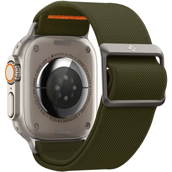 Spigen Lite Fit Ultra řemínek Apple Watch 49/46/45/44/42mm zelený - Řemínky - Obrázek LEN2000P01