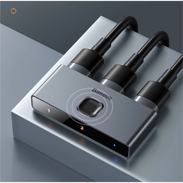 Baseus Matrix HDMI Splitter vesmírně šedý - Ostatní - Obrázek LF4HF00101