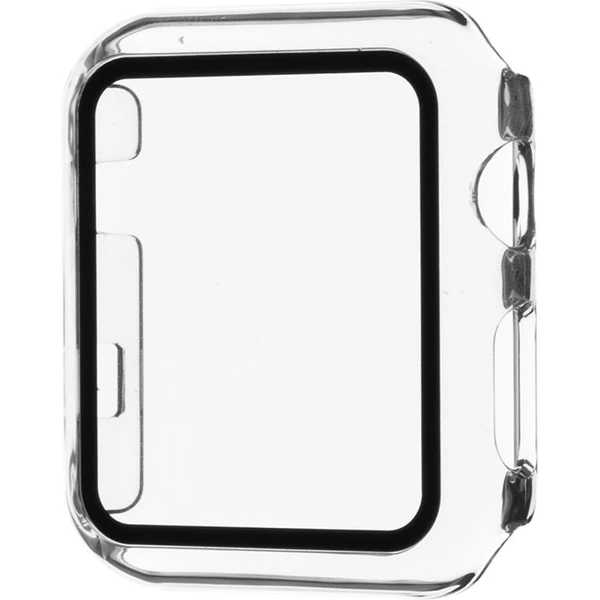 FIXED Pure ochranné pouzdro s temperovaným sklem Apple Watch 42mm čiré - Pouzdra - Obrázek LF6N600301