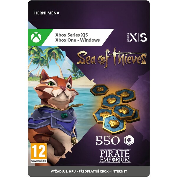 Microsoft Sea of Thieves Lost Chest of the Ancients - 550 starých mincí (PC/Xbox)