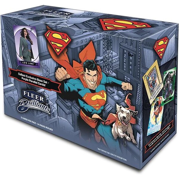 2025 Upper Deck Fleer Brilliants Superman Mega Box