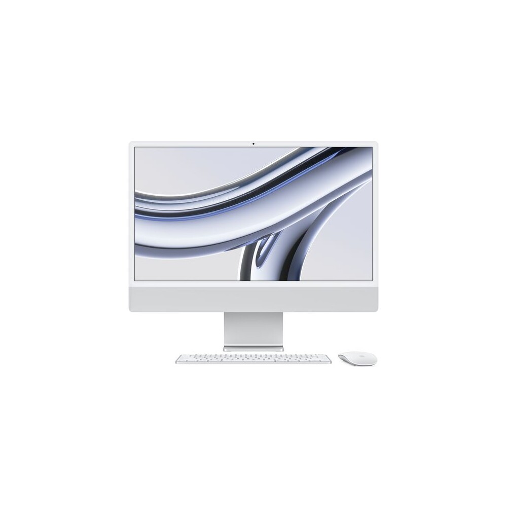 CTO Apple iMac 24" (2023) / 16GB / Mouse / CZ KLV / Stříbrný / Stojan / 256GB SSD