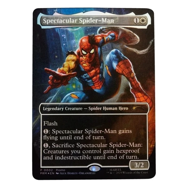 Figurka Hasbro Marvel Legends X Magic: The Gathering - Battle-Damaged Spider-Man (plus Exclusive Foi - Figurky - Obrázek LGEN000K01