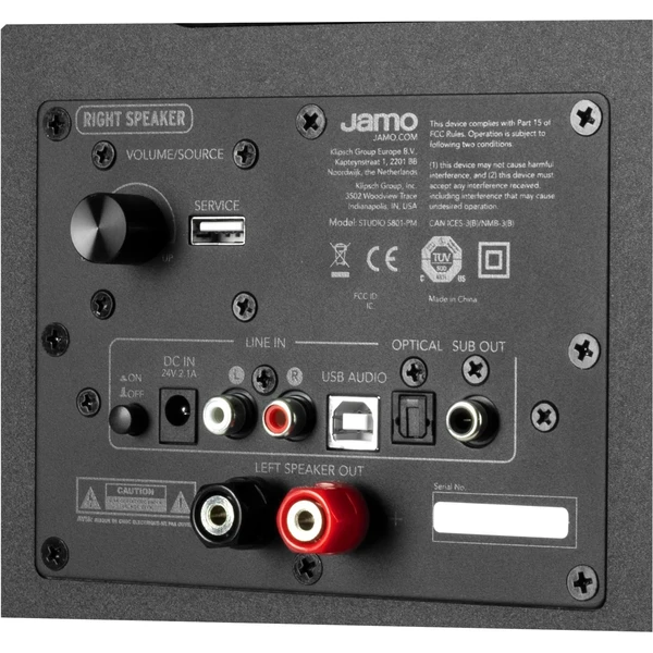 Jamo S 801PM reproduktory černé - Reproduktory - Obrázek LGHL000K01