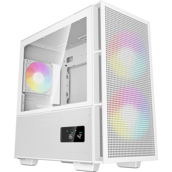 DEEPCOOL CH360 DIGITAL bílá