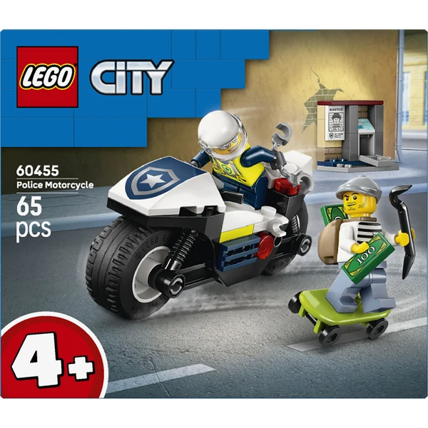 LEGO City 60455 Honička na policejní motorce - LEGO - Obrázek LH5G000K01