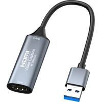 PremiumCord HDMI capture/grabber USB-A šedý - Záznamová zařízení