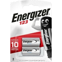 Energizer CR123 Photo lithiová baterie - 2ks - Baterie