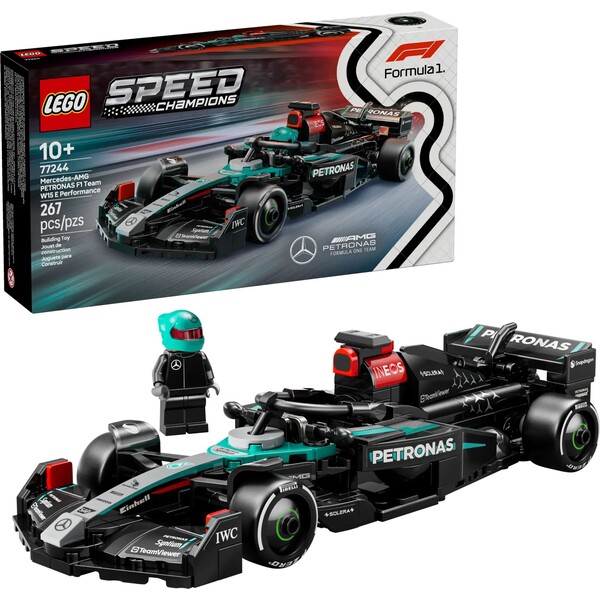 LEGO Speed Champions 77244 Závodní auto Mercedes-AMG F1 W15