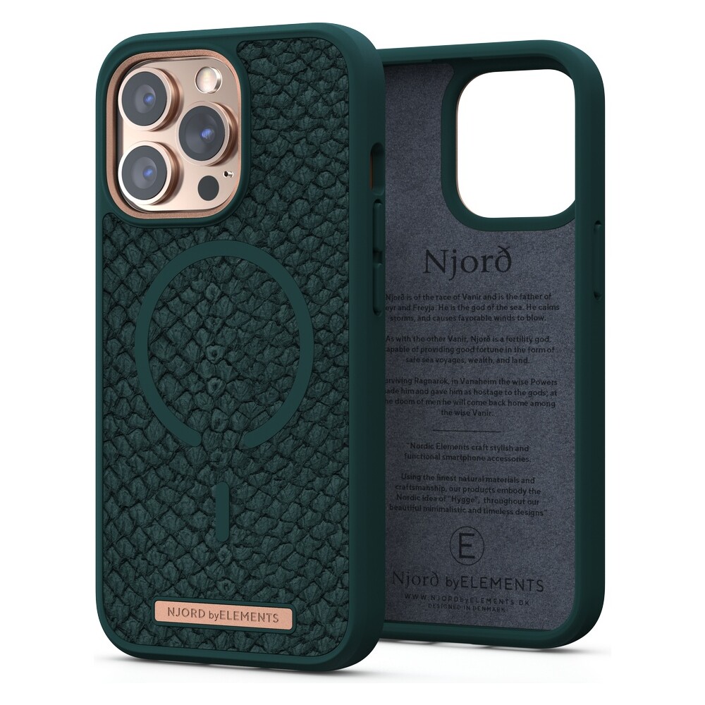 NJORD Jörd MagSafe case iPhone 13 Pro green