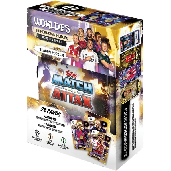 Fotbalové karty Topps UCC Match Attax 2025/26 Booster Tin - Fotbalové karty - Obrázek LKDJ000K01