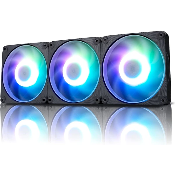 InWin Mercury AM120S ARGB 120mm černý 3 pack - Ventilátory pro PC - Obrázek LKIJ000K01