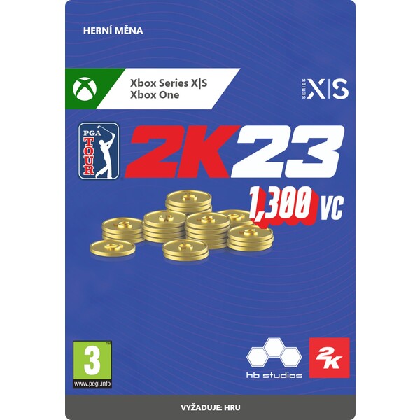 PGA Tour 2K23 - 1 300 VC Pack (Xbox One/Xbox Series)