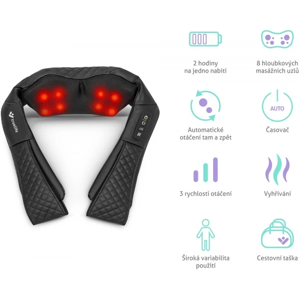 TrueLife RelaxBack B6 Charge masážní límec - Masážní přístroje - Obrázek LL42000N01