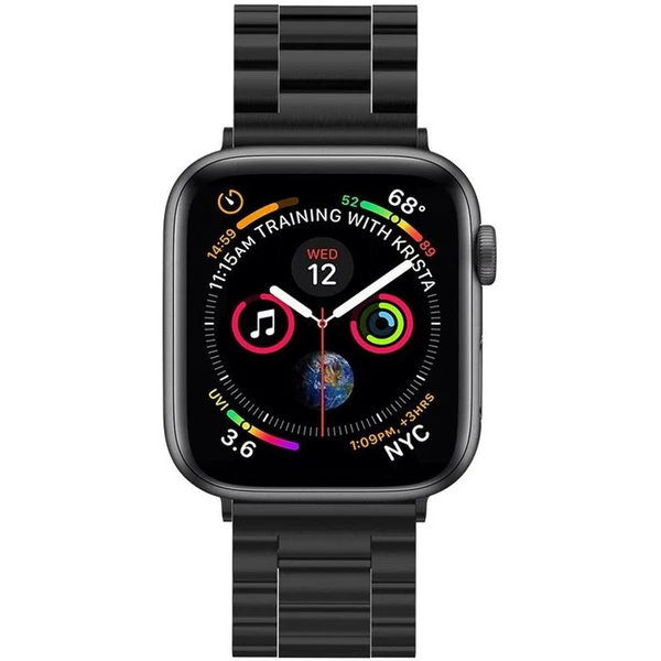 Spigen Modern Fit řemínek Apple Watch 49/46/45/44/42mm černý - Řemínky - Obrázek LLUM000401