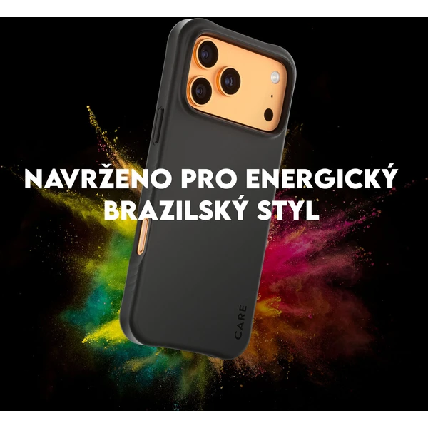 PanzerGlass® CARE Samba kryt s MagSafe Apple iPhone 17 Pro Max Black - Pouzdra - Obrázek LMDH000K01