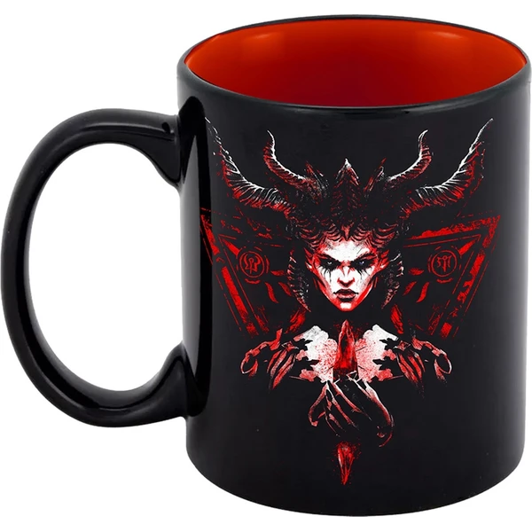 Keramický hrnek Diablo IV - Lilith, Queen of the Succubi 330 ml (dárkové balení) - Hrnky - Obrázek LMGG000K01