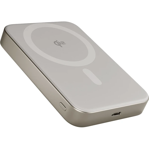 iWant Qi2 MagSafe hliníková powerbanka 10 000 mAh titanová - Powerbanky - Obrázek LMJL000K01