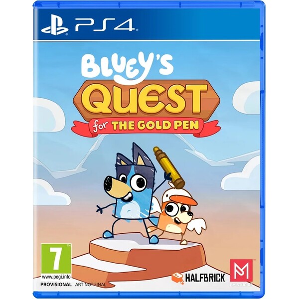 Bluey's Quests for the Gold Pen (PS4)