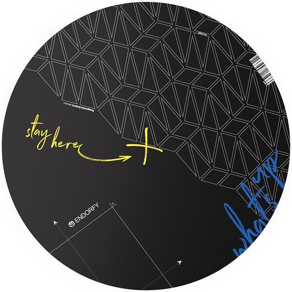 Endorfy FP110C podložka pod židli EY8G003 Černá