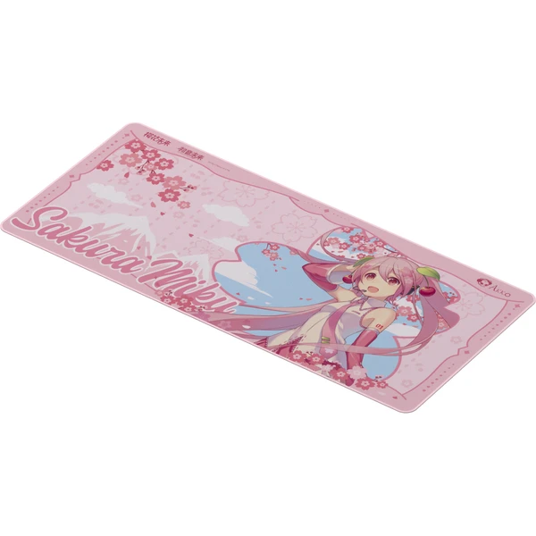 Akko x Sakura Miku podložka pod myš a klávesnici - Podložky - Obrázek LNQG000K01