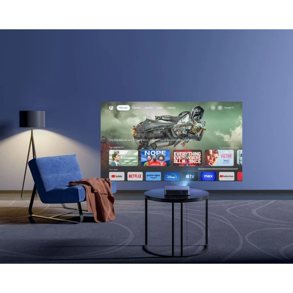Dangbei Atom, laserový projektor s Google TV, 1080p, černá - Projektory - Obrázek LNT1000J01