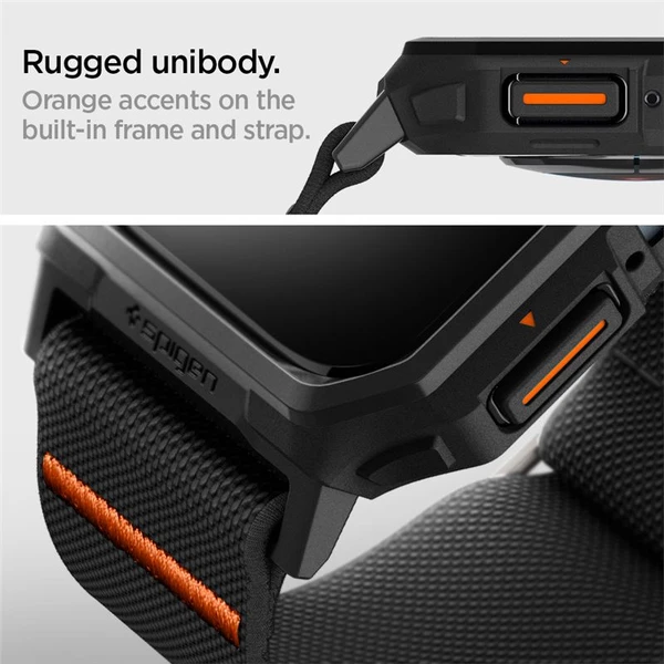 Spigen Lite Fit Pro řemínek Apple Watch 45/44mm matně černý - Řemínky - Obrázek LOA1000P01