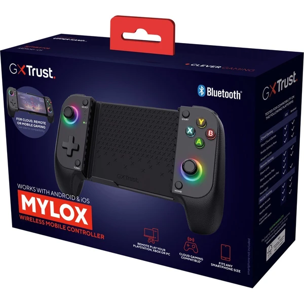 Trust GXT735 Mylox bezdrátový mobilní herní ovladač černý (Android/iOS) - Herní ovladače - Obrázek LOFE000K01