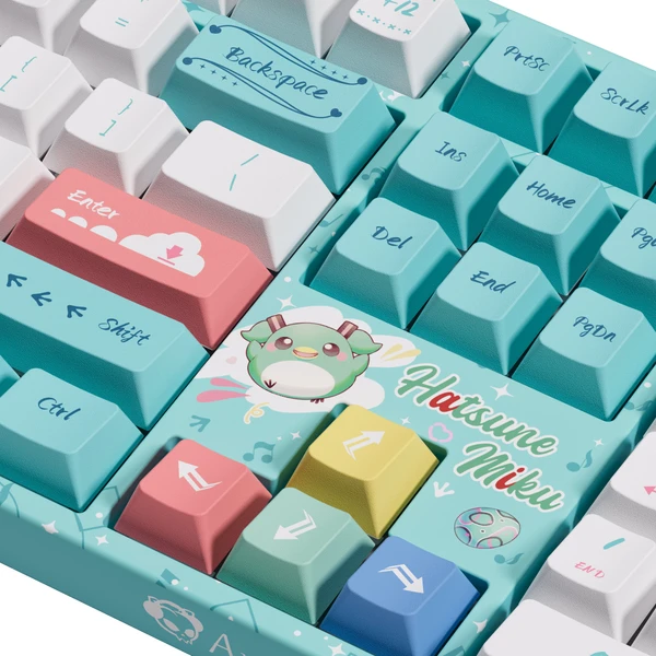 Akko x Hatsune Miku 5108B Plus herní klávesnice (US) - Klávesnice - Obrázek LOQG000K01