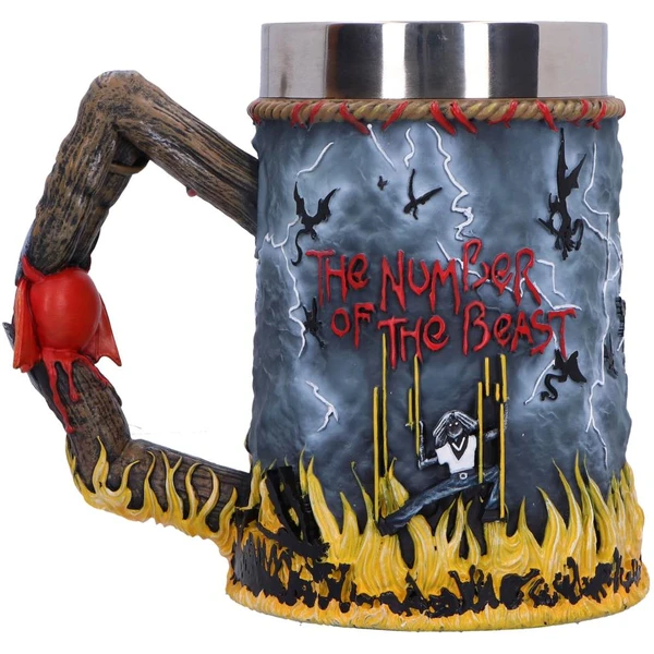 Korbel Nemesis Now Iron Maiden - The Number of the Beast  - Hrnky - Obrázek LOUE000L01