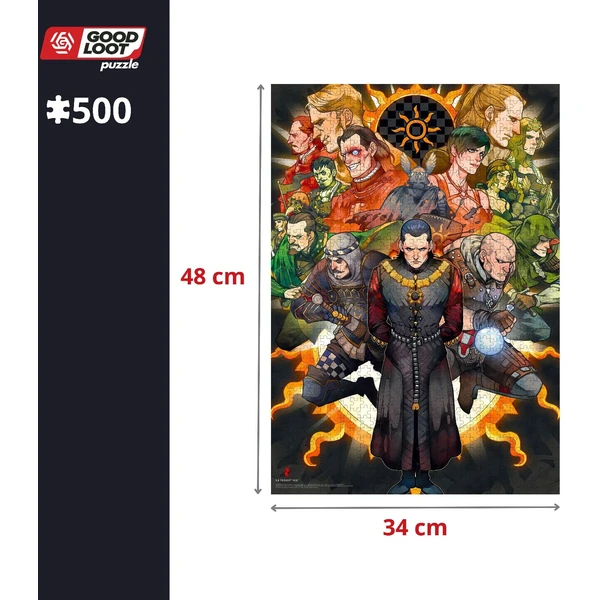 Puzzle The Witcher Nilfgaard (500) - Puzzle - Obrázek LP2T100501