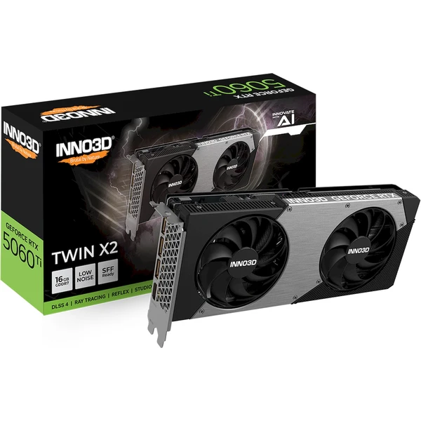 INNO3D NVIDIA GeForce RTX 5060 Ti Twin X2 - Grafické karty - Obrázek LQWH000K01