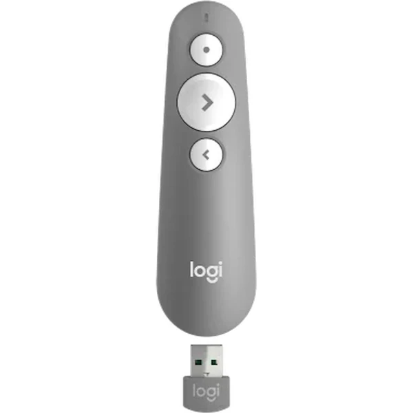Logitech Wireless Presenter R500 prezentér šedý - Ovladače - Obrázek LRLH000K01