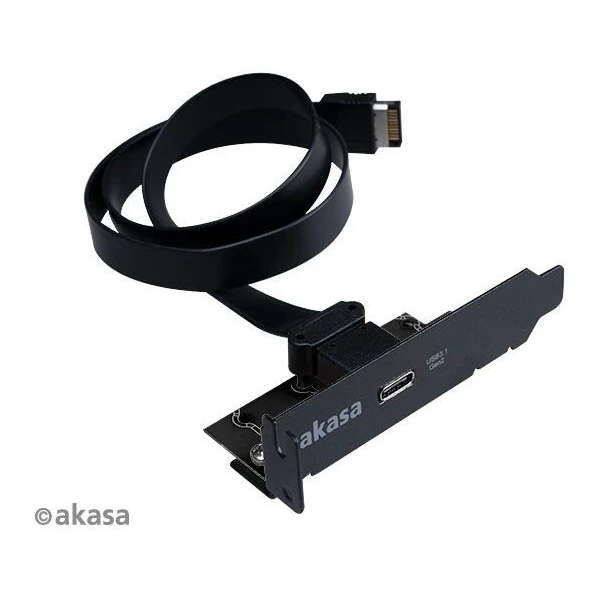 Akasa - USB 3.1 gen 2 Typ C PCI záslepka low profile - Kabely a redukce - Obrázek LS5X600301