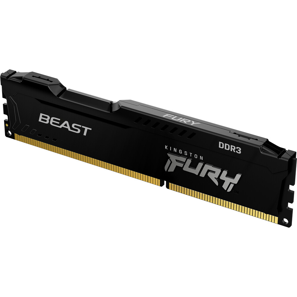 Kingston FURY Beast 4GB 1600MHz DDR3 CL10 DIMM Black
