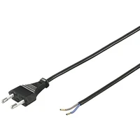 PremiumCord Flexo napájecí kabel s vidlicí 230V 2m černý - Kabely a redukce