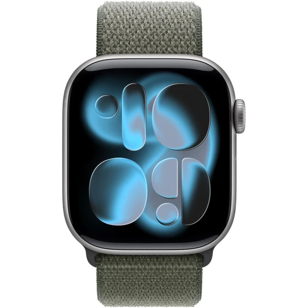 Apple Watch 42/41/40/38mm piniově zelený provlékací sportovní řemínek - Řemínky - Obrázek LSWH000K01