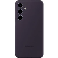 Samsung Silicone Case Galaxy S24+ Tmavě fialový - Pouzdra
