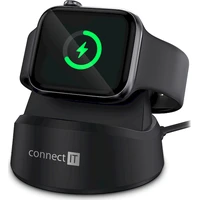 CONNECT IT WatchCharger bezdrátová nabíječka kompatibilní s Apple černá - Nabíječky