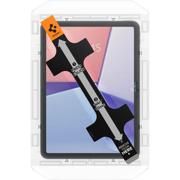 Spigen Glass tR EZ Fit tvrzené sklo iPad Air 11" (2024/2025/2026) 1 ks - Ochranné folie a skla - Obrázek LU76000N01