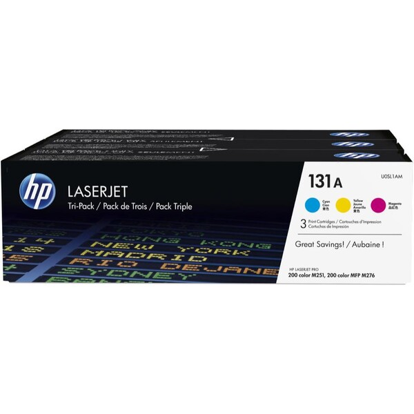 Sada tonerů HP CF372AM - barevná sada C, M, Y